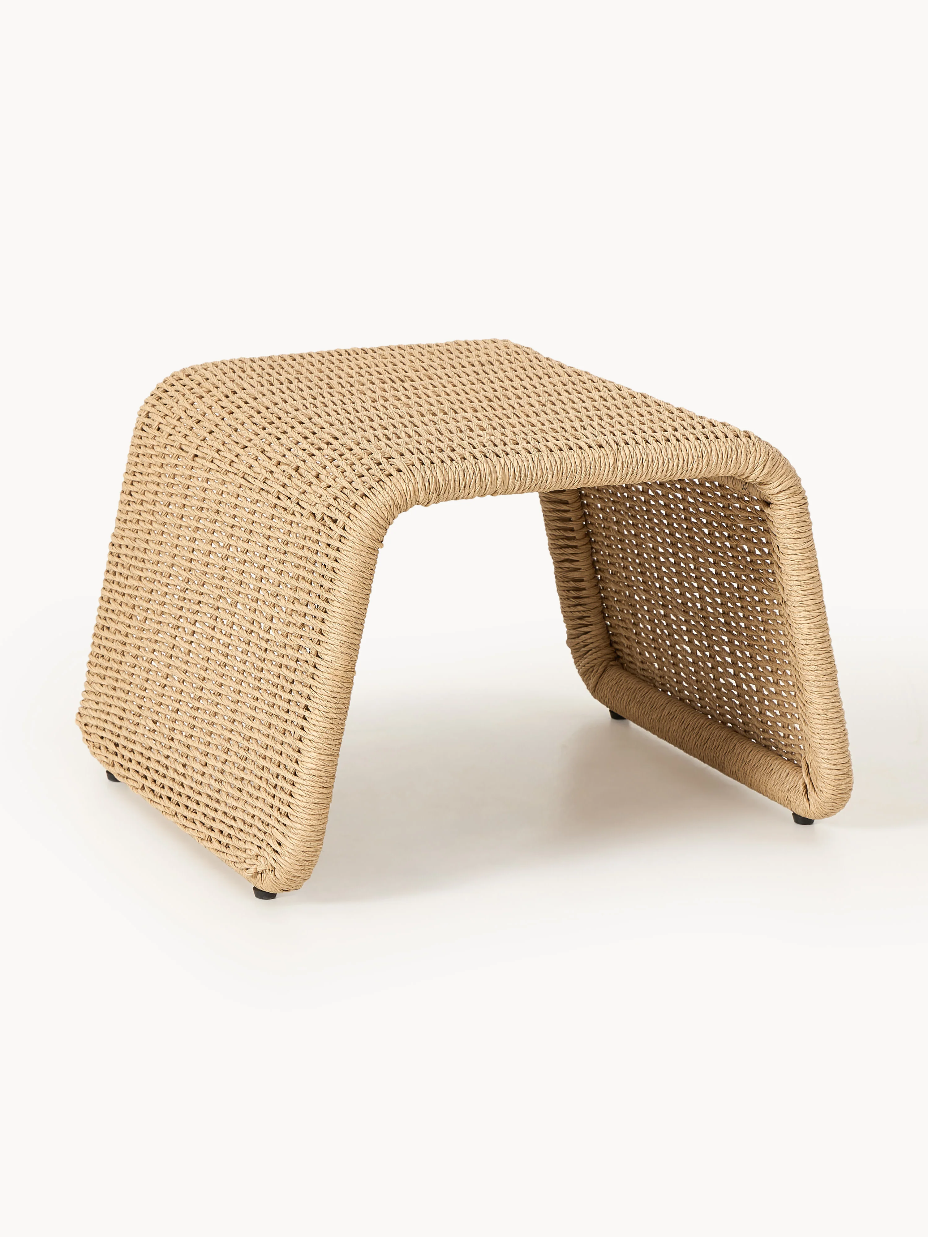 Garten-Hocker Hank aus Polyrattan