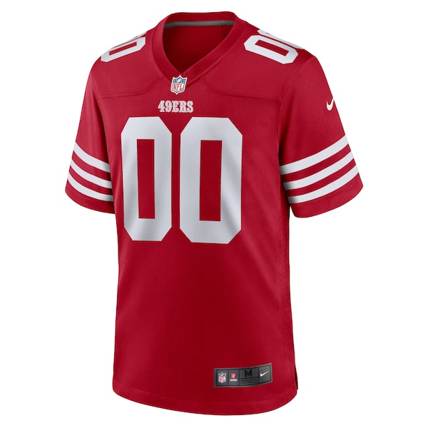 San Francisco 49ers Nike Custom Jersey - Scarlet