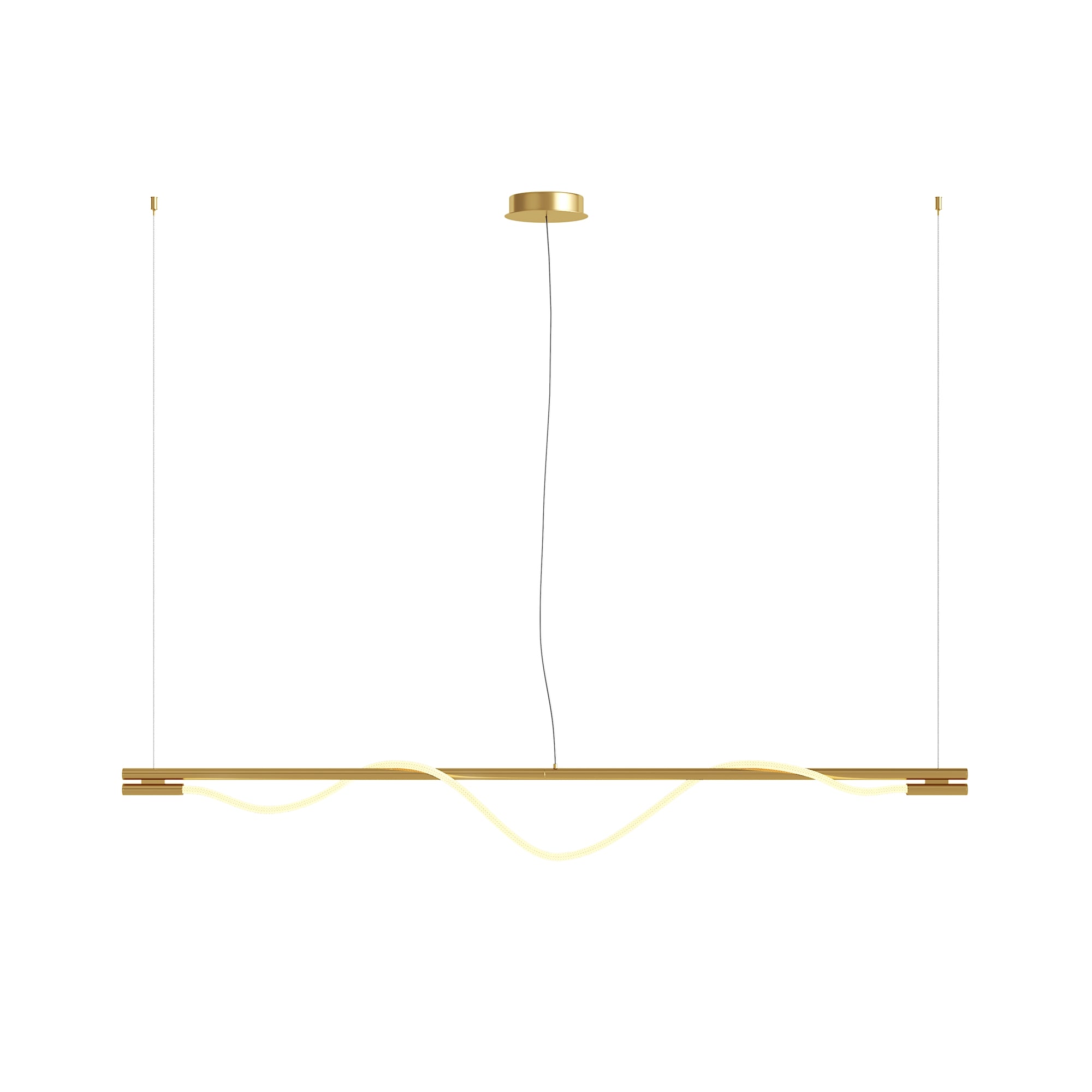 Maytoni - Hanglamp Tau - Goud