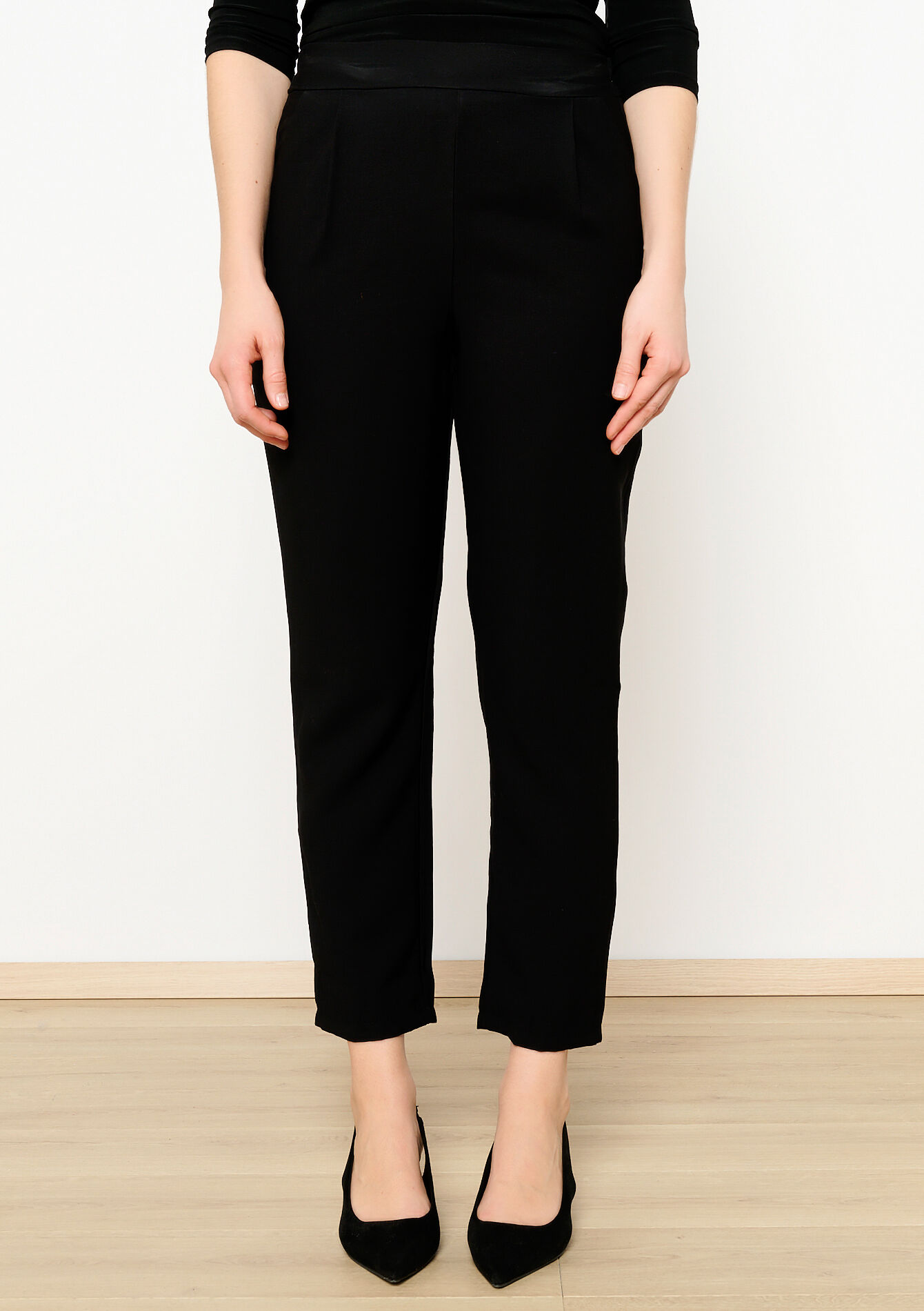 Losse broek in joggingstijl