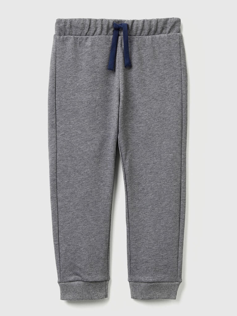 Cotton trousers with logo