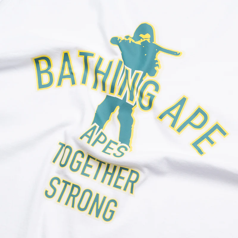 A Bathing Ape Soldier ATS Tee - White
