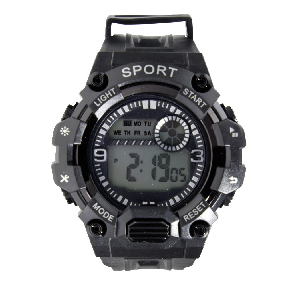 Montre enfant unisexe digitale sport Ø3,5xL23cm (4 modèles)