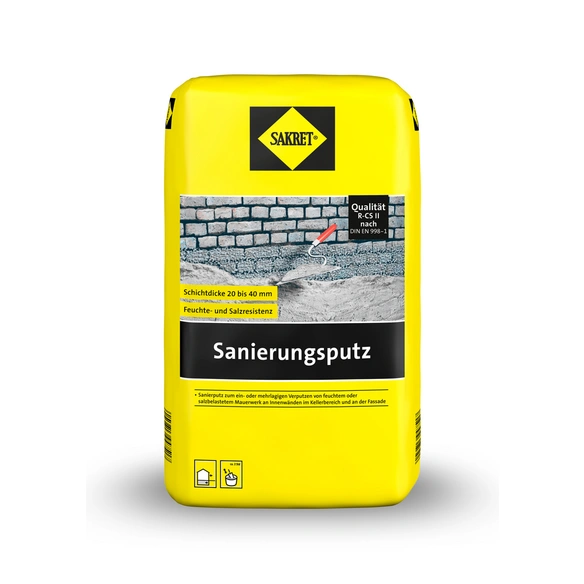 Sanierungsputz grau 25 kg