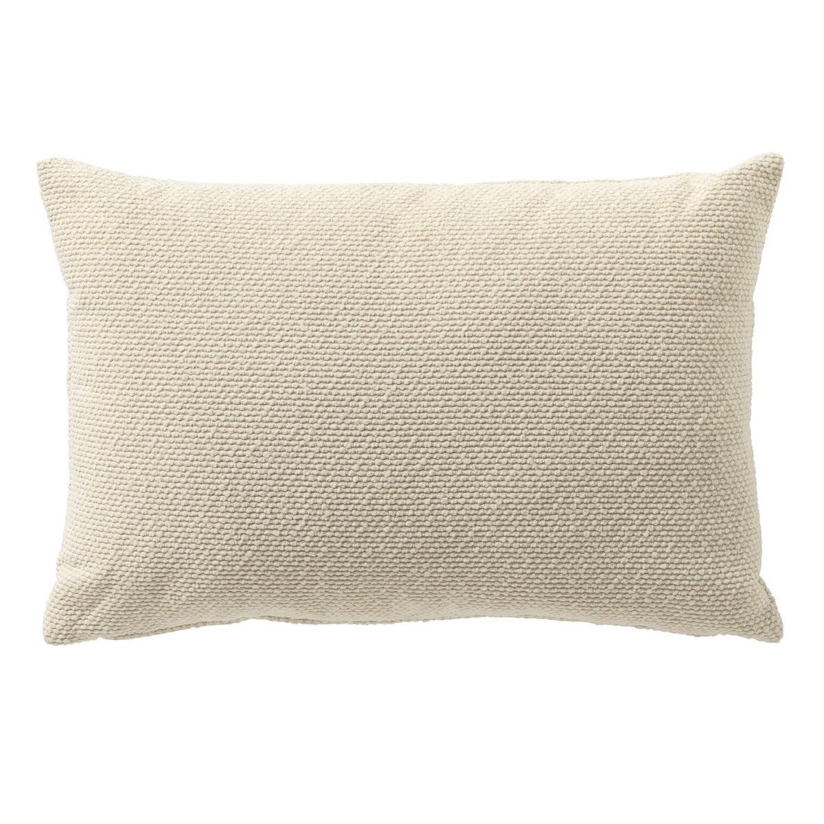 JULIO - buitenkussen 40x60 cm - waterafstotend - Marshmallow - wit