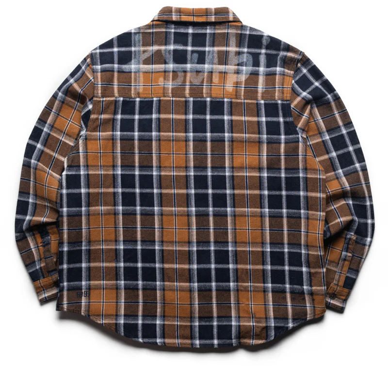 Ksubi Rosebowl 1999 L/S Shirt - Rusted Navy