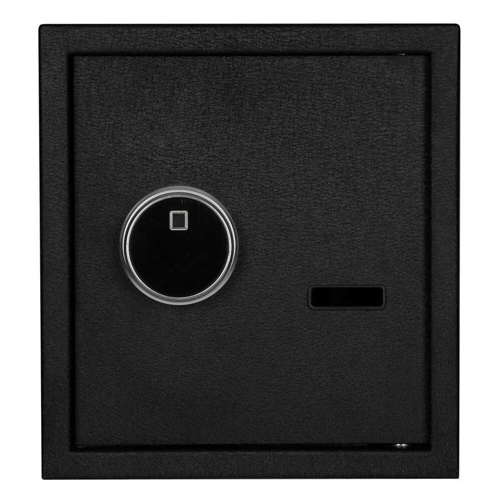 13 Electronic Steel Safe Box with Fingerprint Touch Screen - N/A