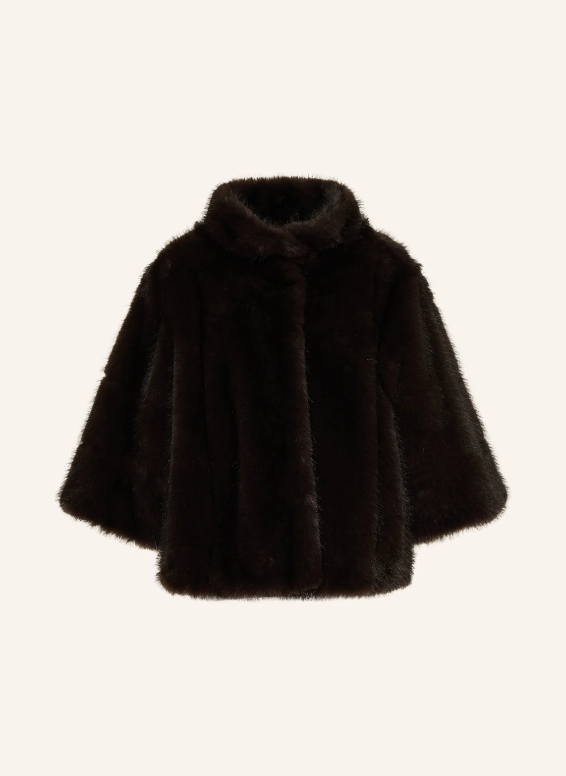LUISA CERANO Kunstfell-Jacke mit 3/4-Arm