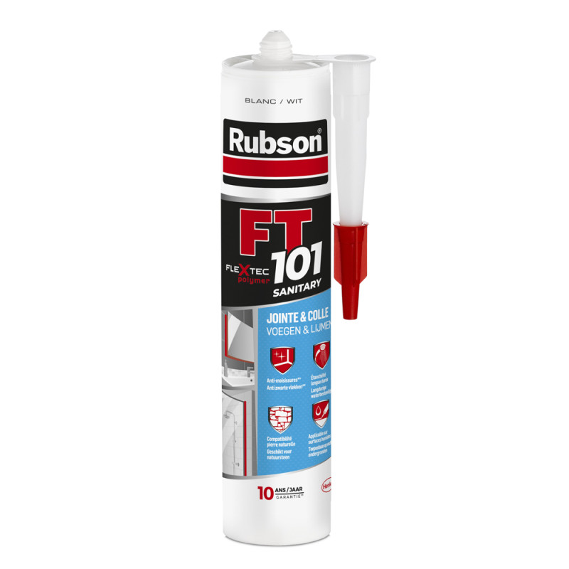 Mastic sanitaire FT101 280 ml RUBSON