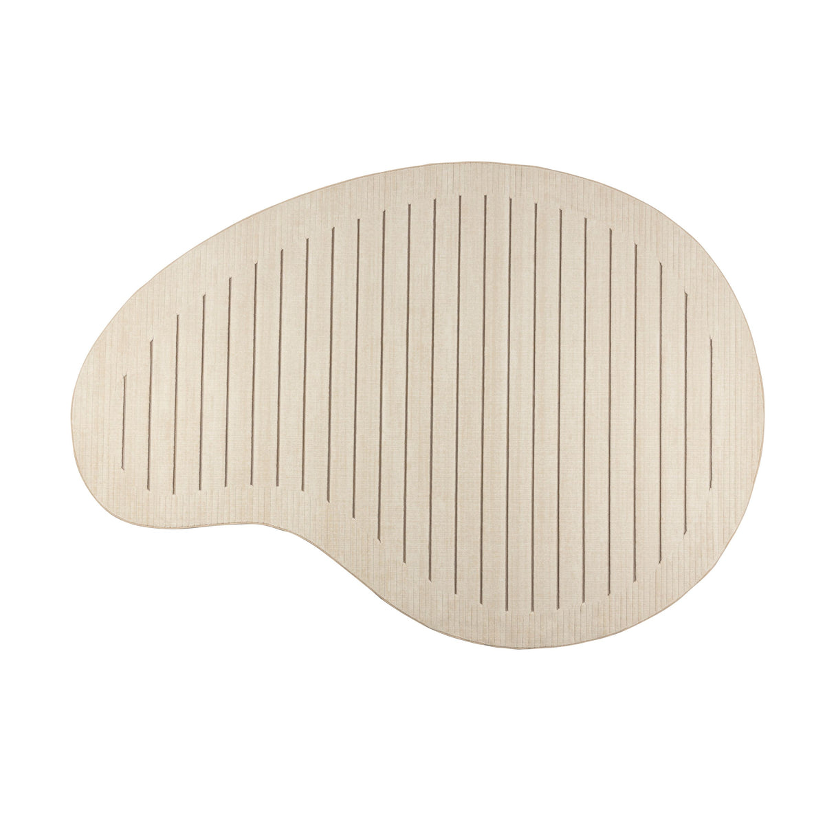 Zuiver Mister Vloerkleed Organische vorm 160 x 230 cm Beige