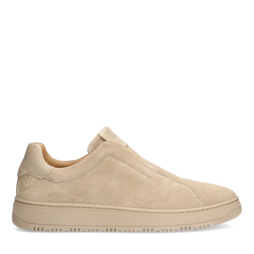 Manfield Beige suède sneakers