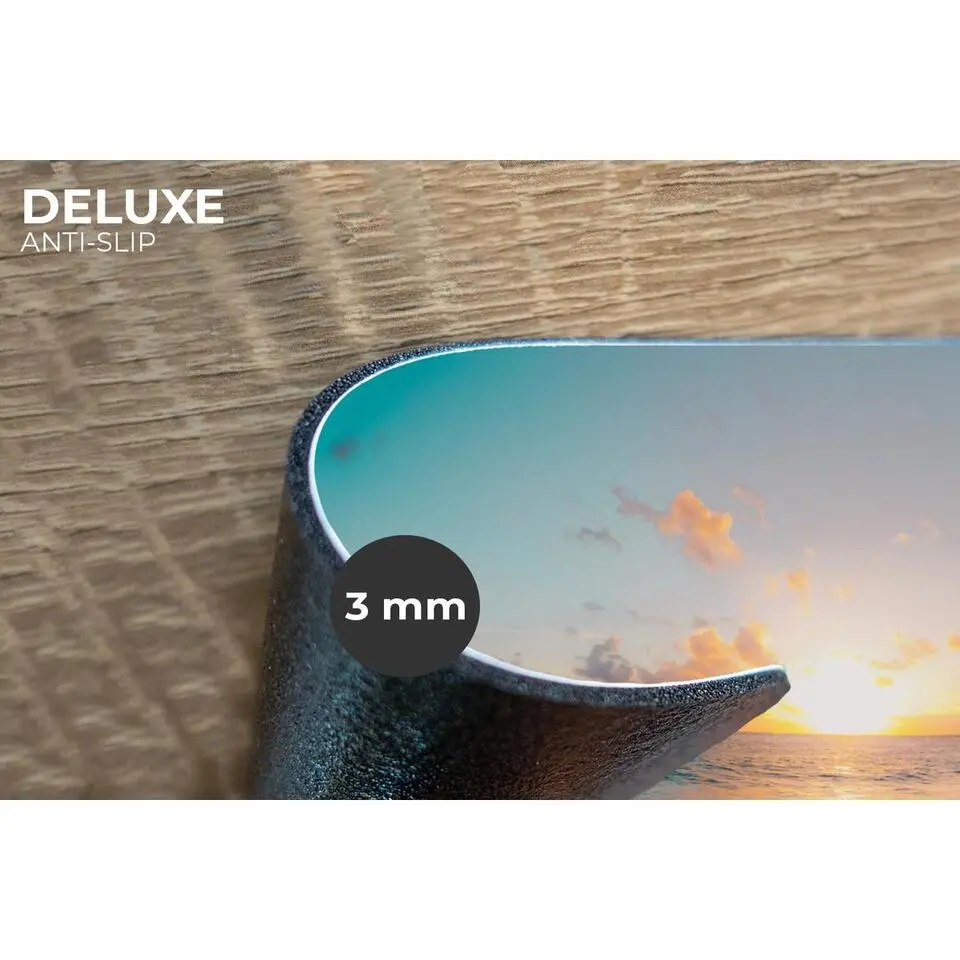 MuchoWow Placemat (6stuks) 45x30cm Zonsondergang Strand Zee