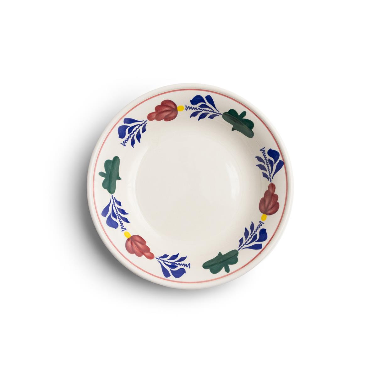 Royal Boch kom Diamant Boerenbont - set van 6 - ø13,5cm - keramiek