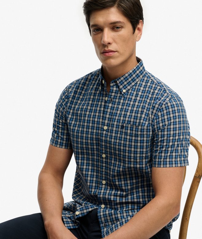 Preppy Poplin Short Sleeve Shirt