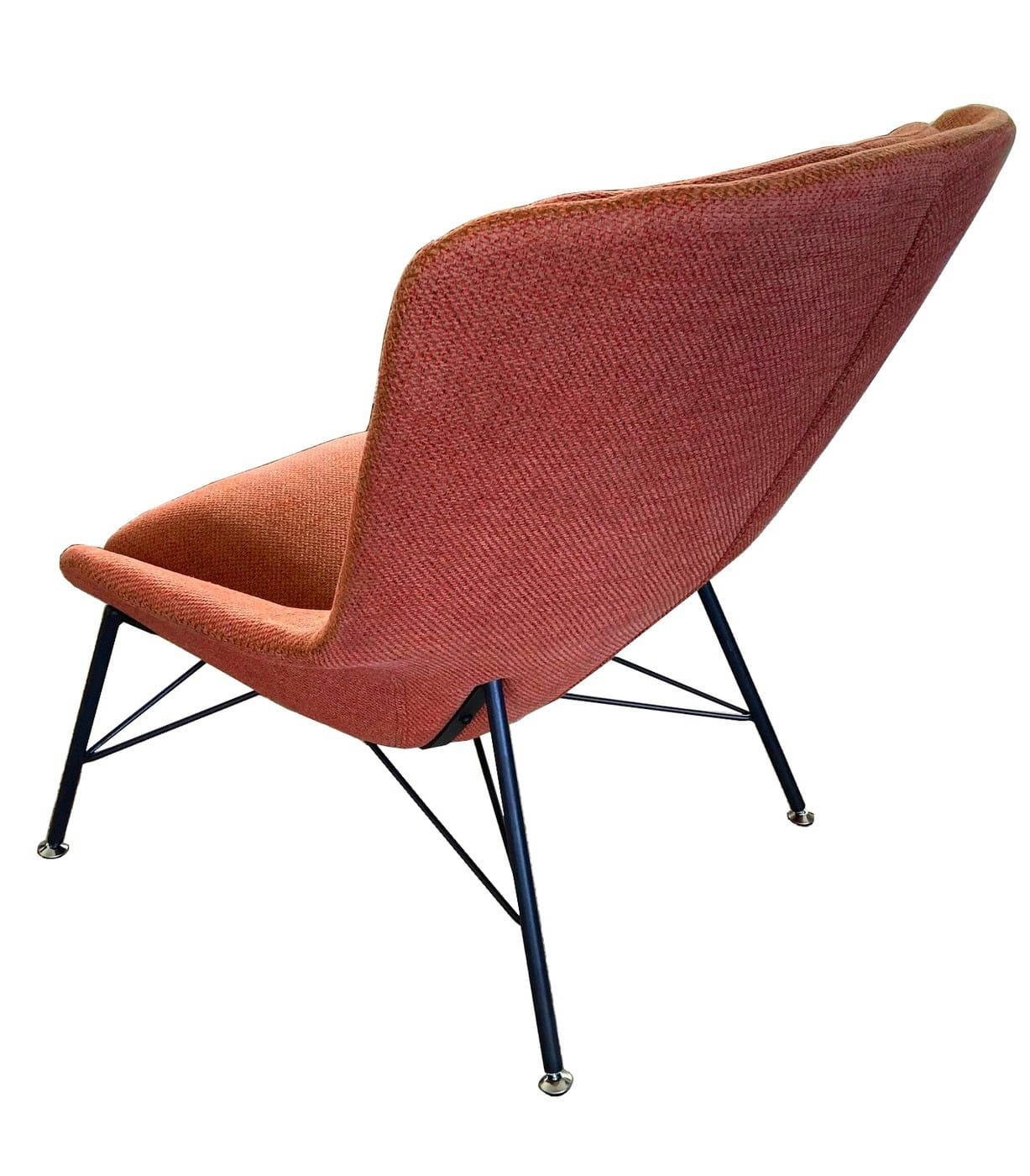 ROCKWELL - Fauteuil design en tissu orange