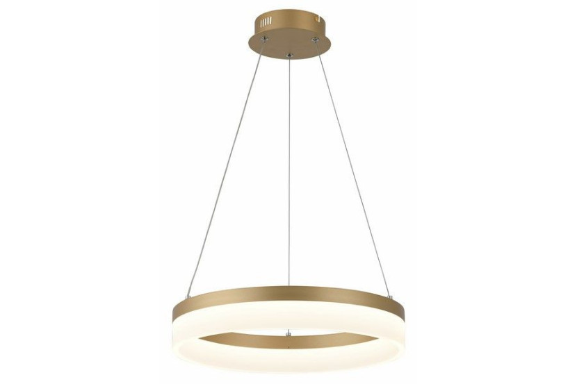 Lampa wisząca Cornelia złota LED 1x24W Neutralna biel 1920lm Reality