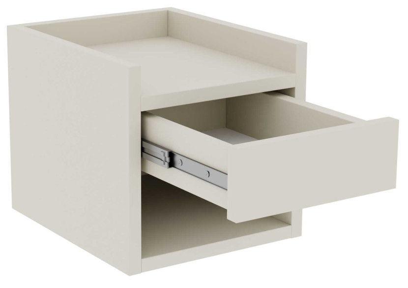 Stolik nocny NUVIA DUO 35'' kaszmir, wiszący