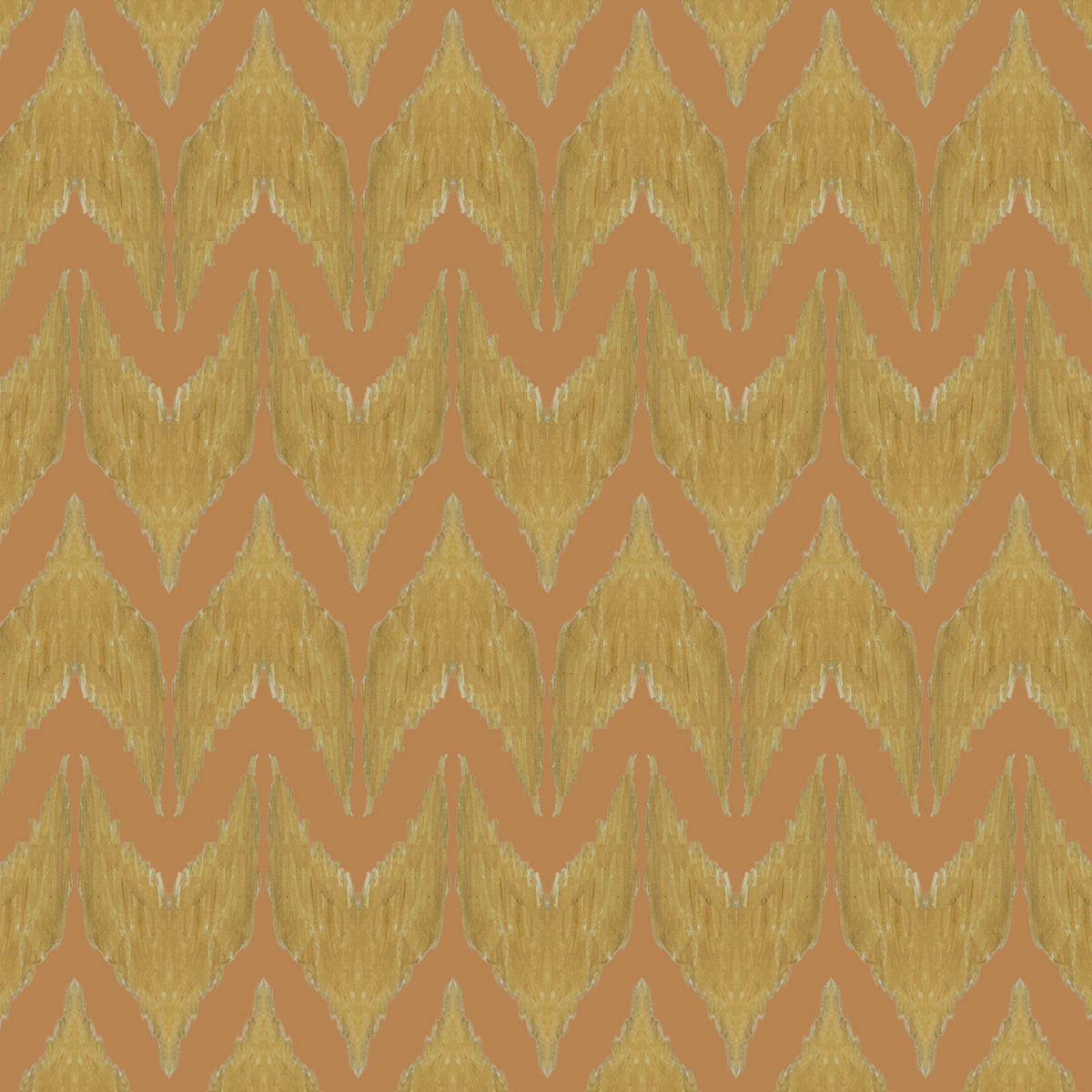 Catchii Behang Ikat Toko mustard