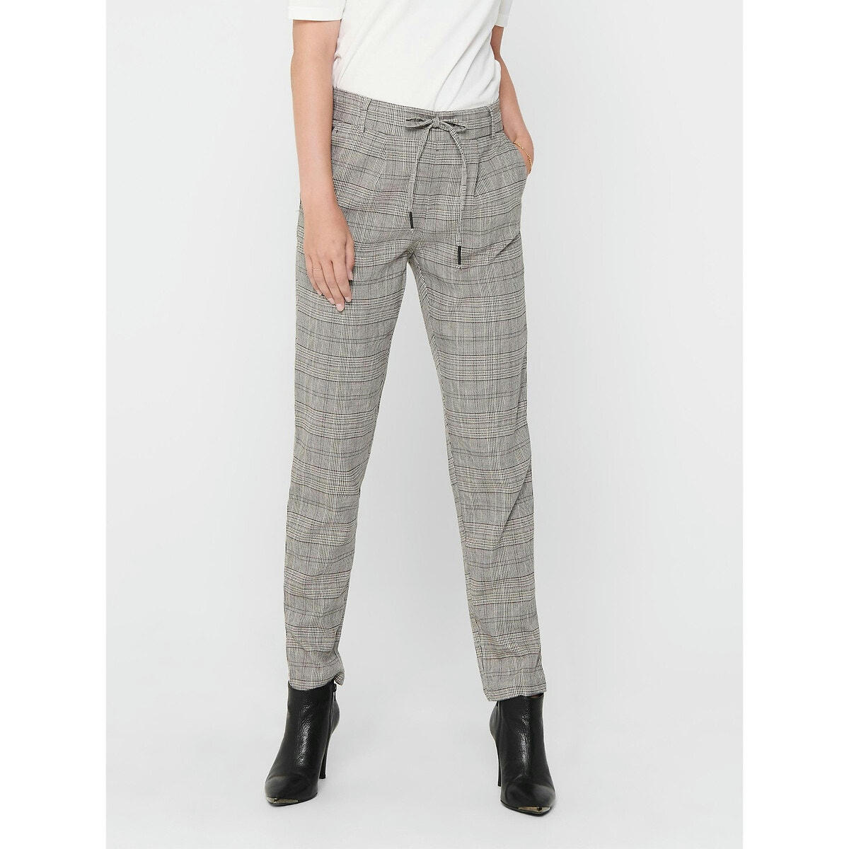 Pantalon à carreaux