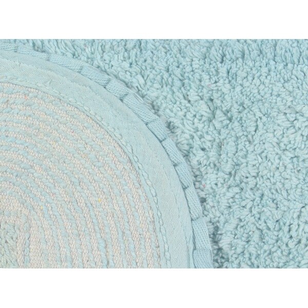 Radiant Collection Absorbent Cotton 3 Piece Set Machine Washable Bath Rug