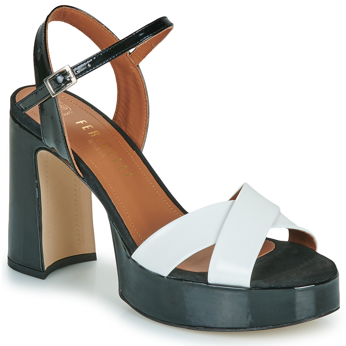 Fericelli - FELICIA - Black / White / Varnish