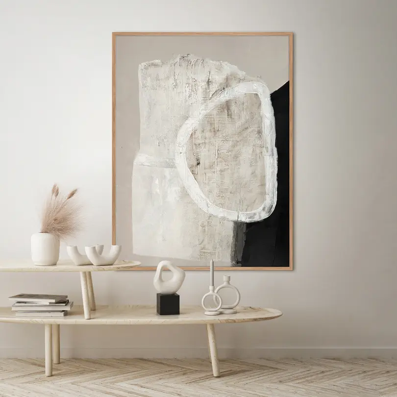 Bild mit Rahmen Design Painting