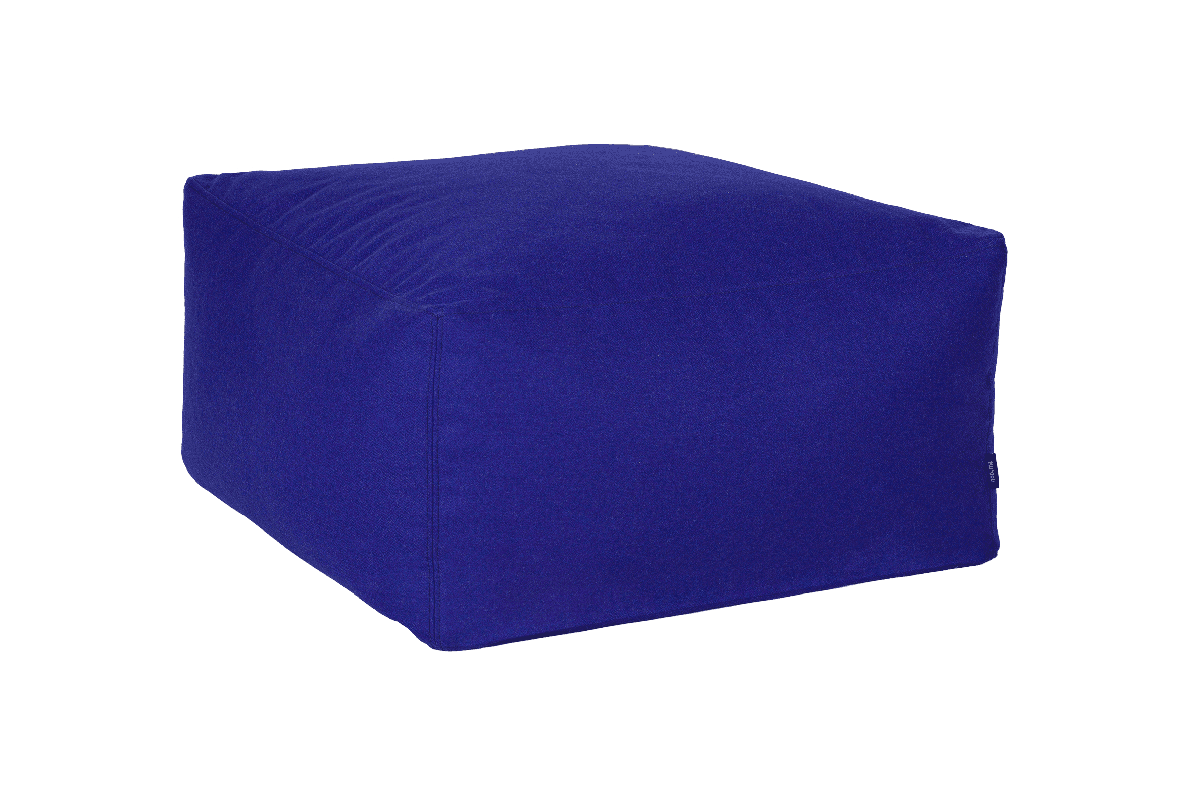 noo.ma Keno pouf - frameloze wol poef Blueberry Pie 50-70 cm