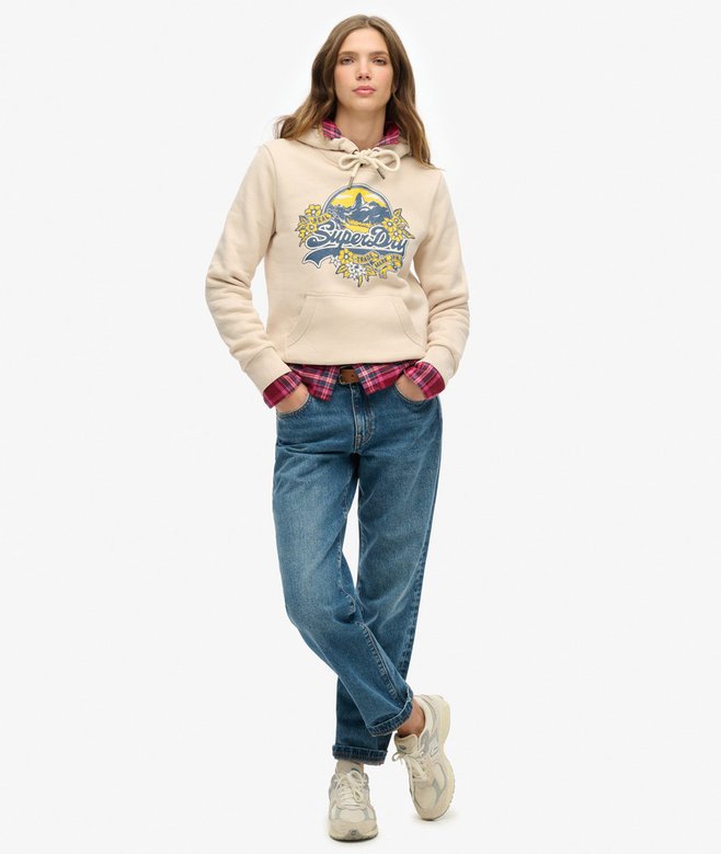 Floral Hoodie