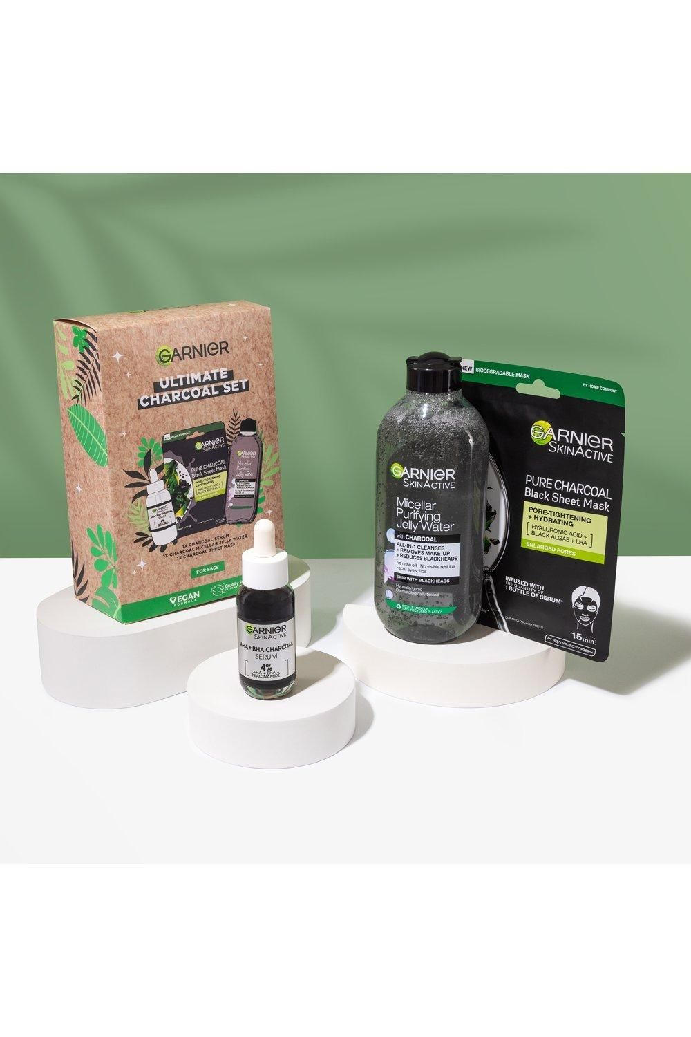 Garnier Ultimate Charcoal Gift Set