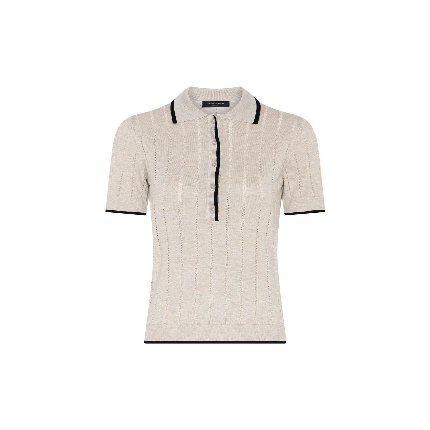 AnemoneBBValnenzia knit polo, sand mel