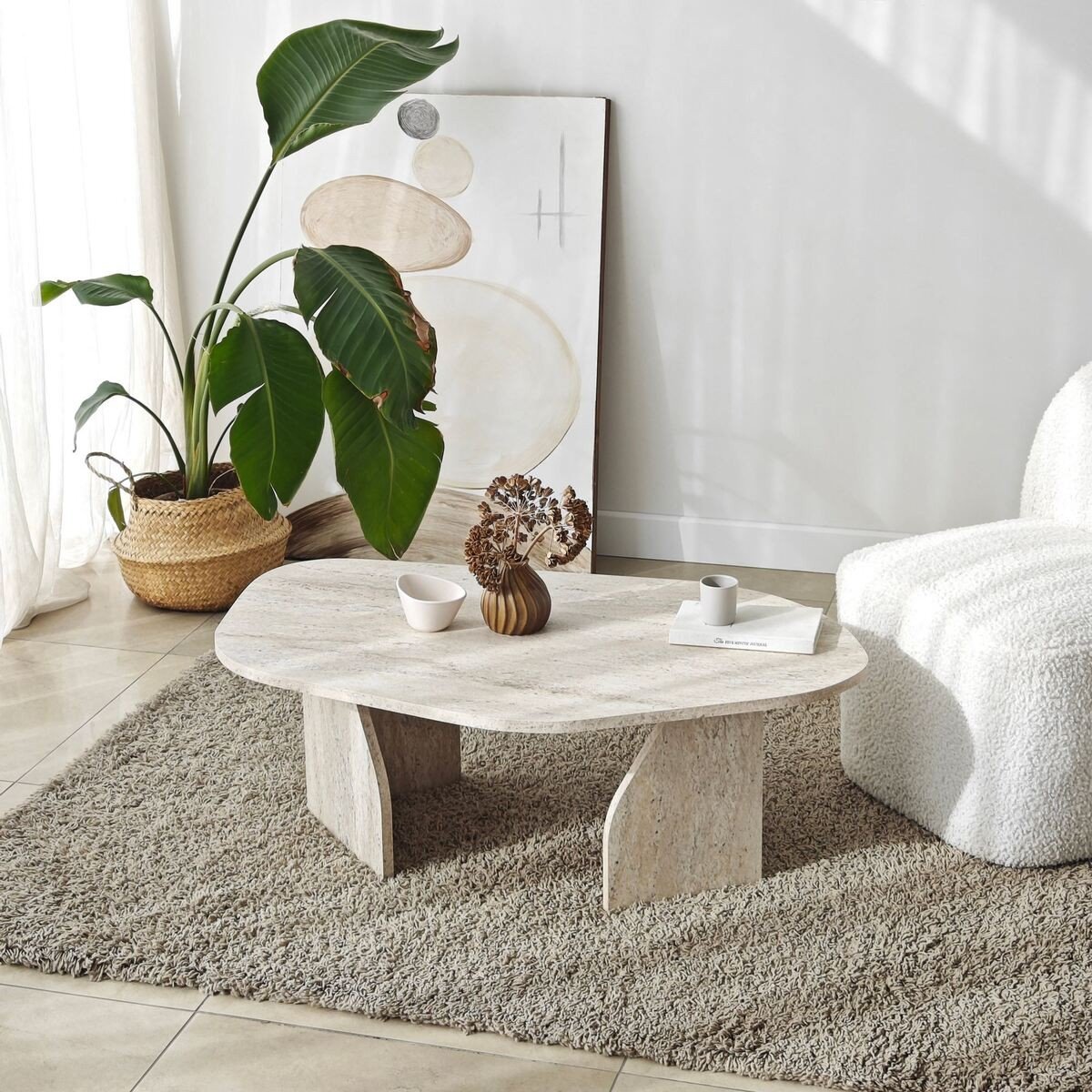Calicosy - ROCK Salontafel - H35 cm