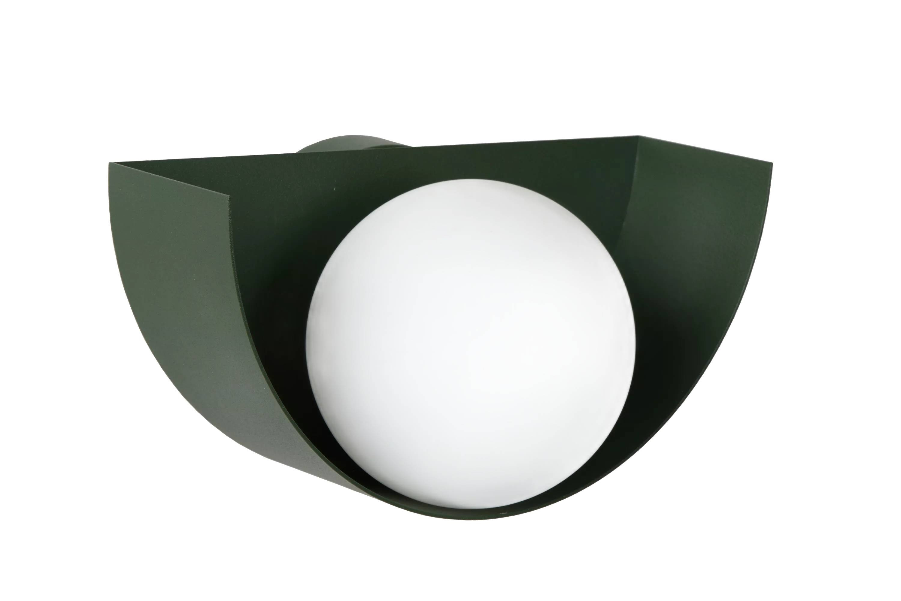 Kinkiet zielono-biały BENNI 1xG9x28W wym:8x16x8cm IP20 Lucide
