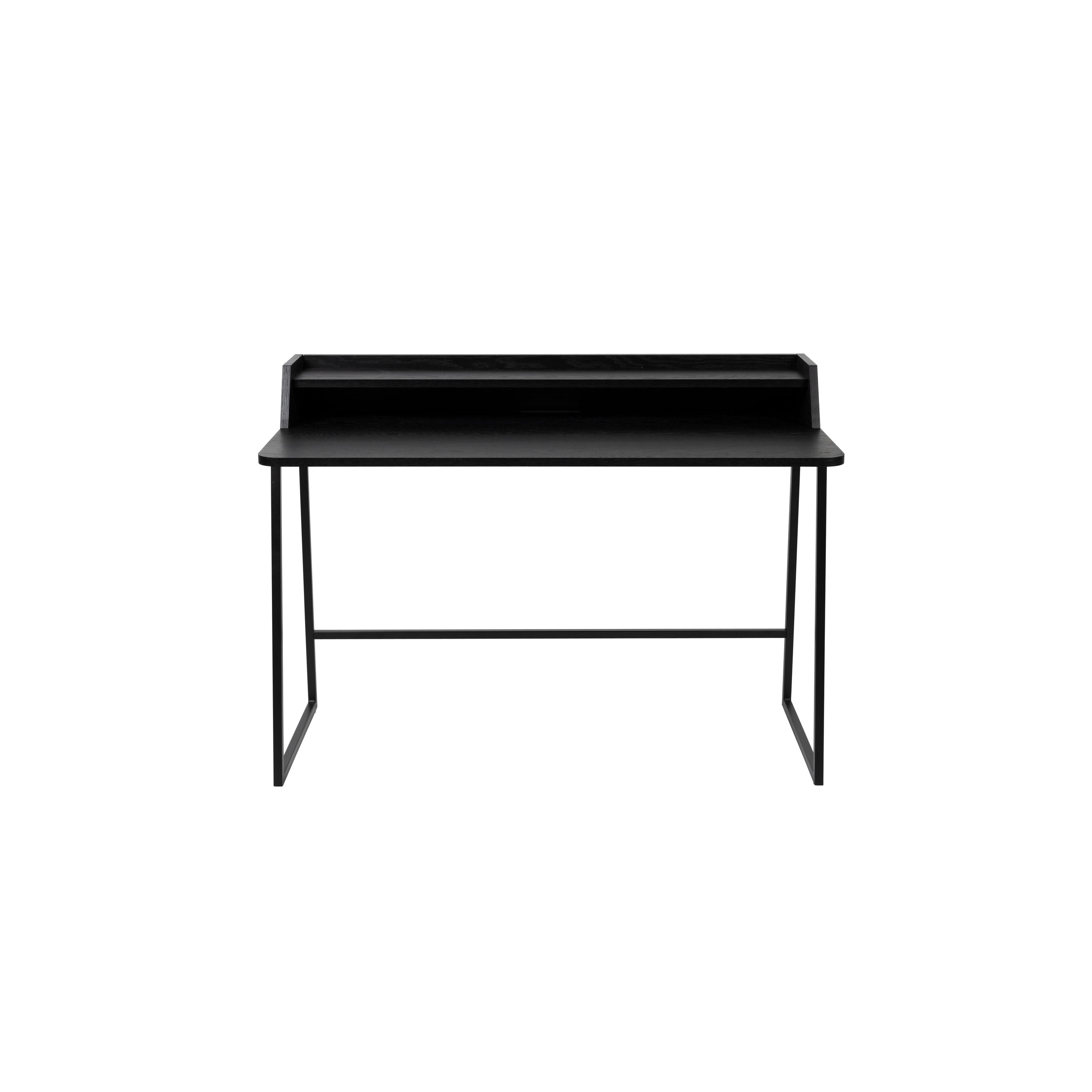 Housecraft Living Giorgio Bureau 120x60 cm Hout Zwart