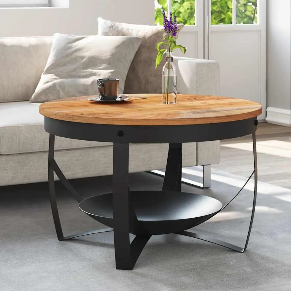 vidaXL - Salontafel - Bruin - Acaciahout