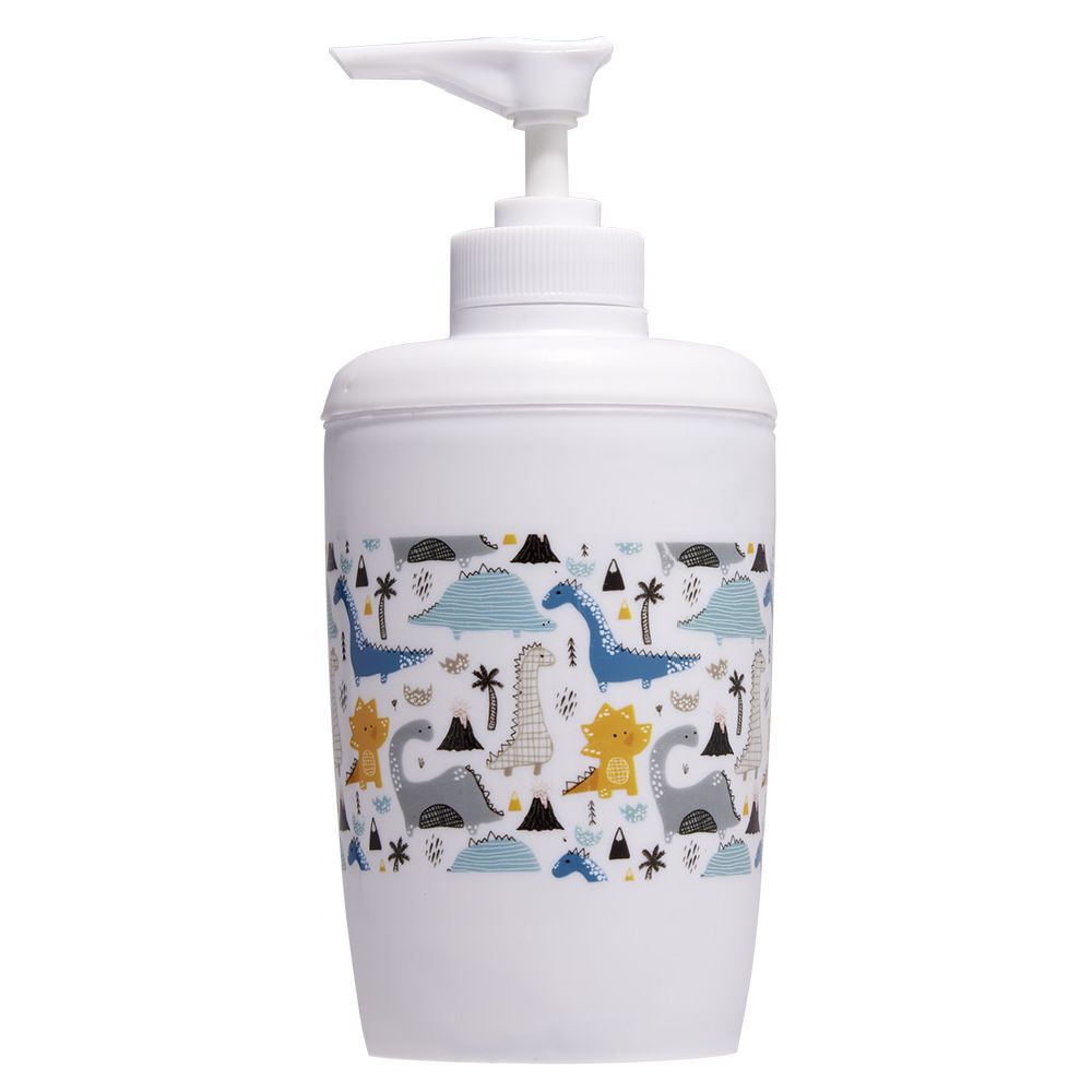 Distributeur de savon motif dinosaure Ø7xH15,6cm