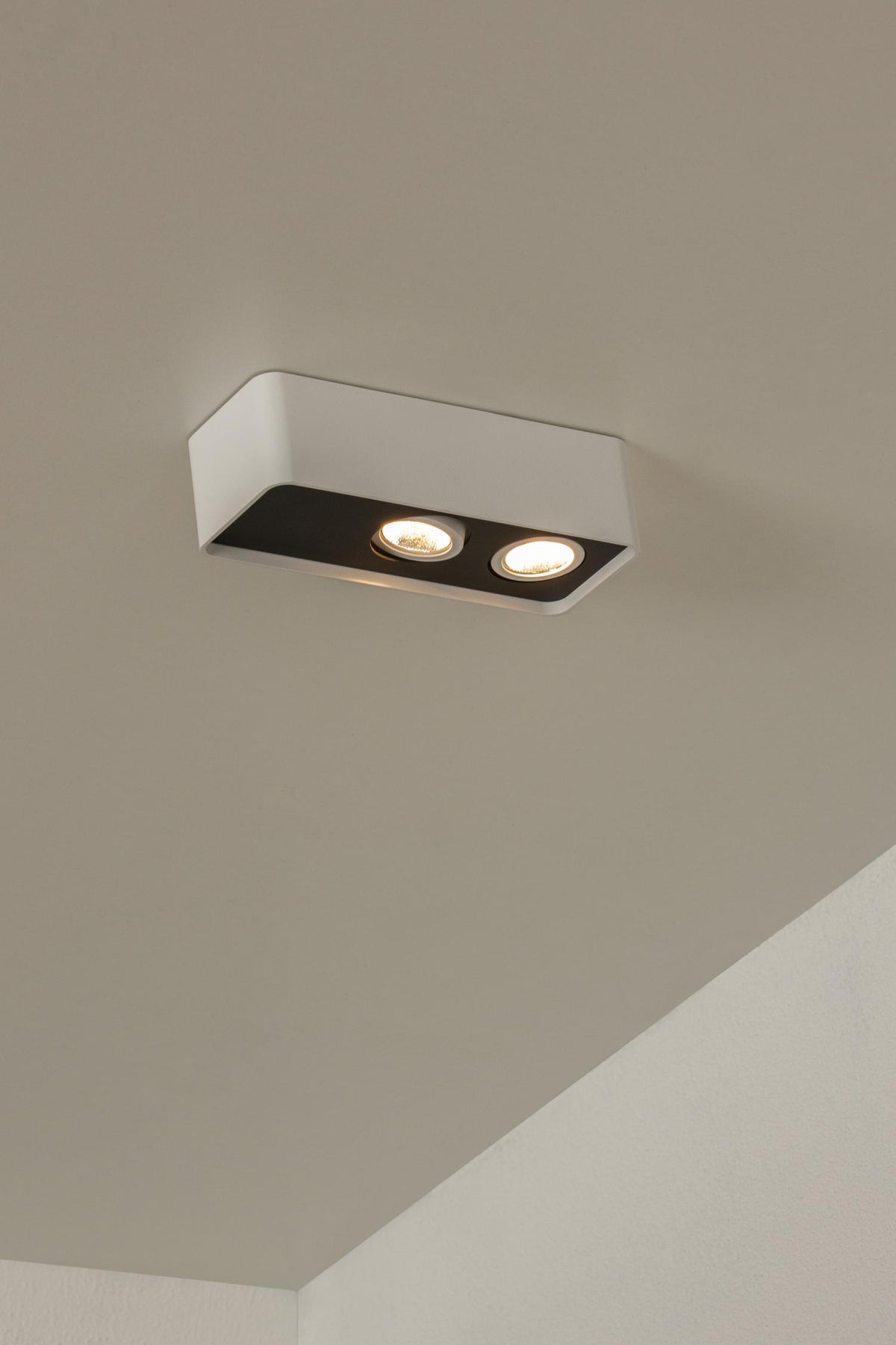 Lucide plafondspot ANGULAR - Geïntegreerde LED - Wit