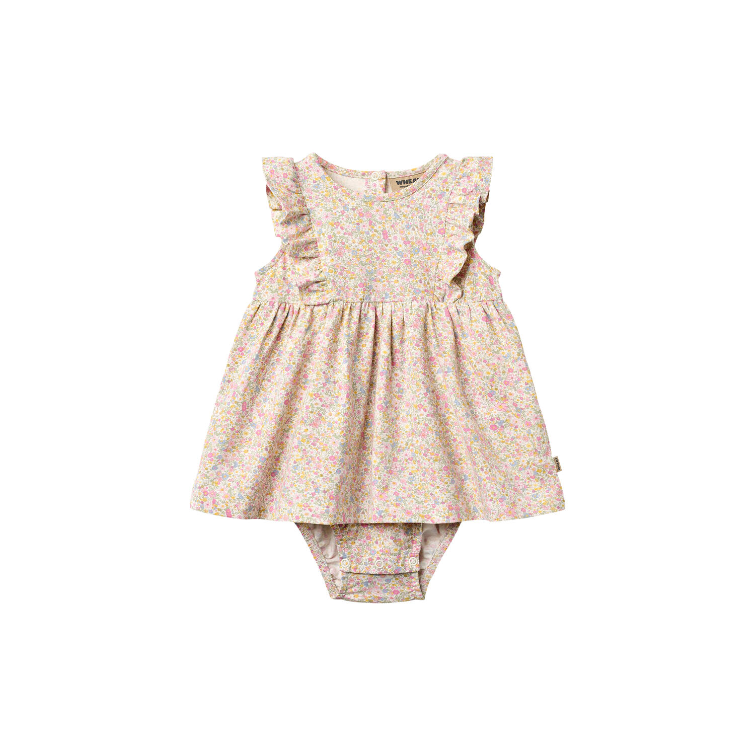Jersey Dress Suit Vianna, blush flower meadow