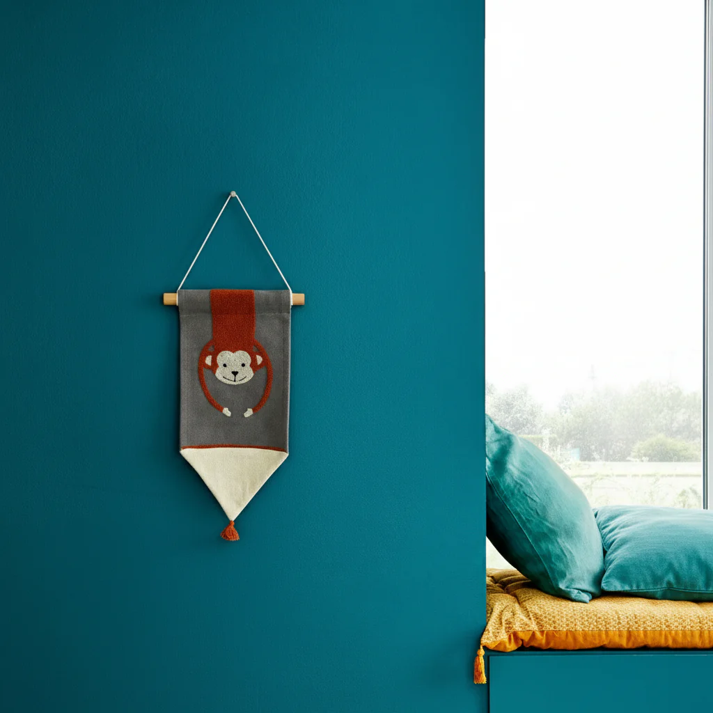 4MURS Kakémono déco SINGE coloris nuances de marron