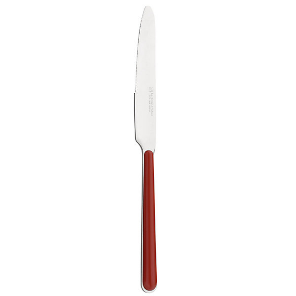 Couteau RIO - Lot de 12 - Pradel - Rouge - l2- L0.1- P0.1- h0.1- Acier Inoxydable