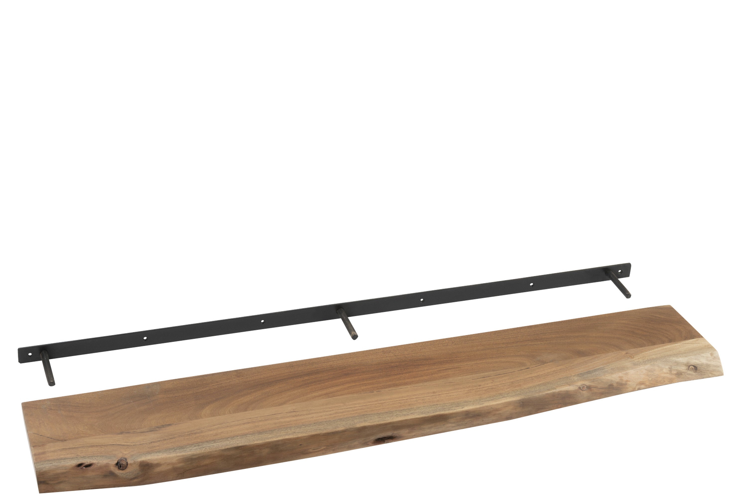 J-Line wandplank Gerard - hout - naturel - large