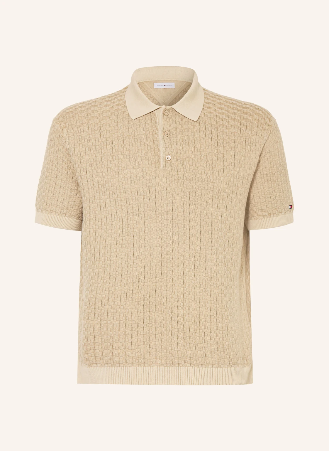 TOMMY HILFIGER Strick-Poloshirt
