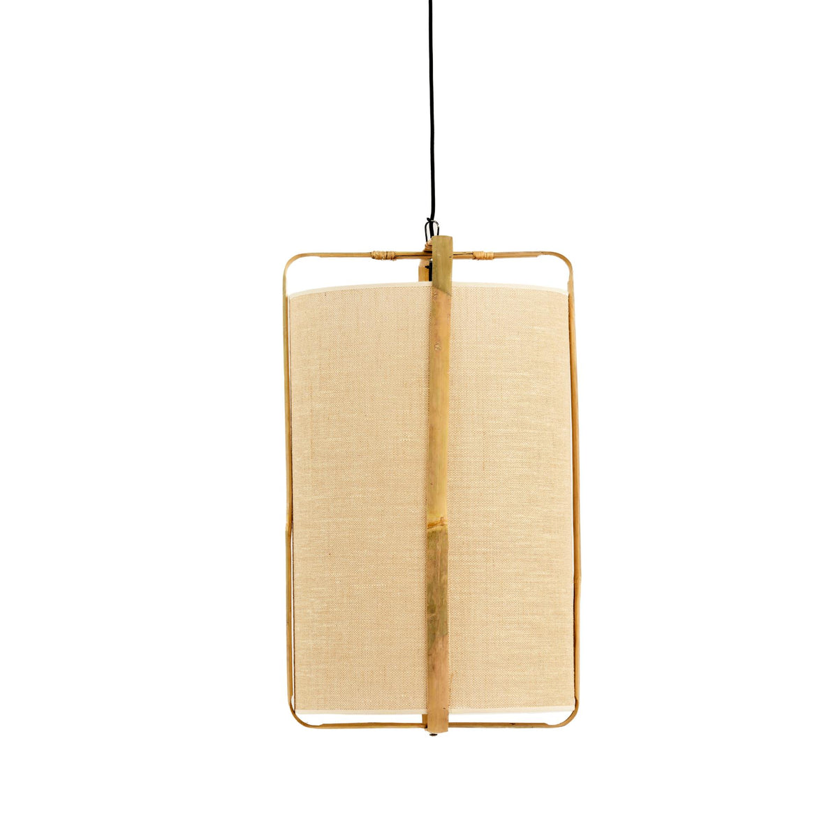Light & Living hanglamp Sendai - zand - Ø42cm