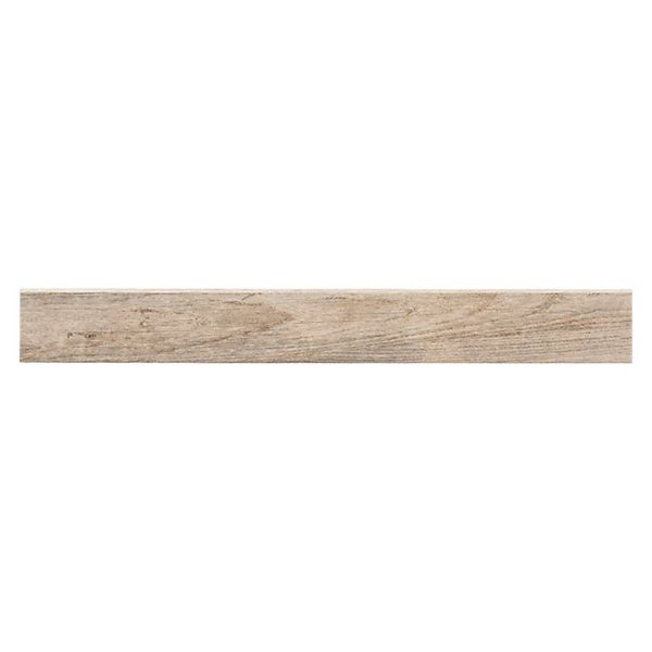 5 Plinthes carrelage Kyra Betulla brun l.7 x L.60 cm