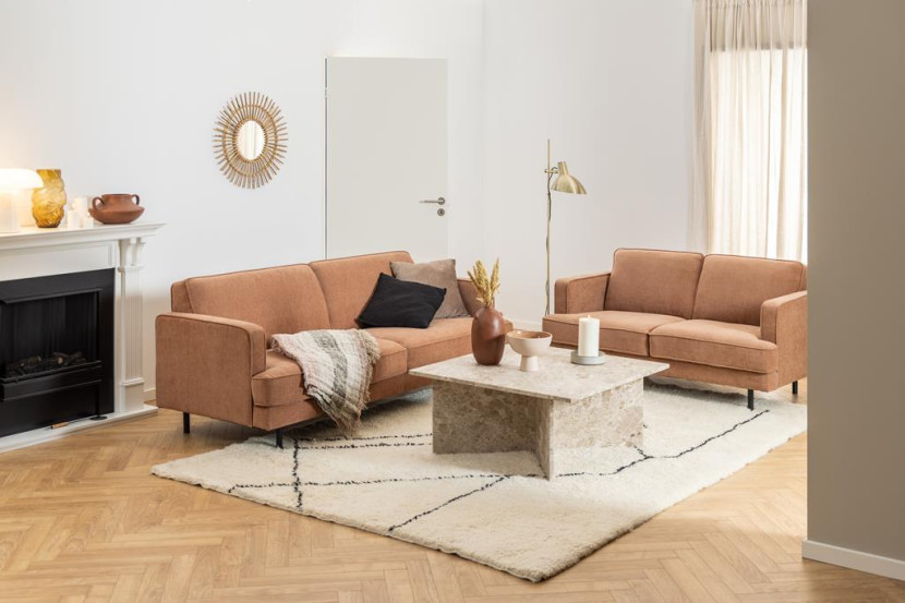 STOLIK KAWOWY Vega beżowy MARMUROWY unikalny design