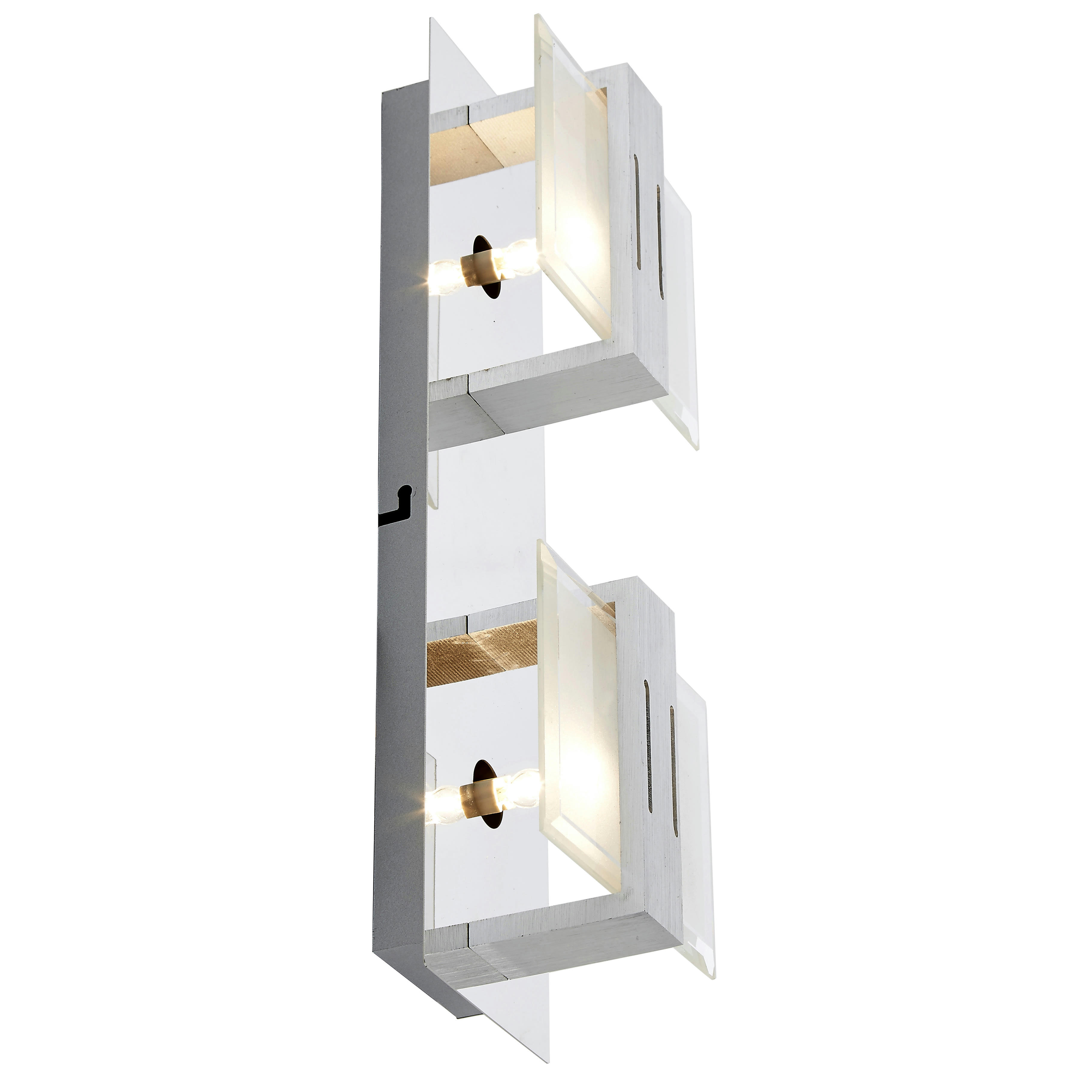 TWISTER - Applique en métal argenté