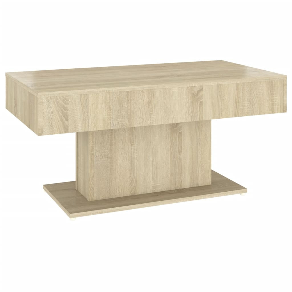 Stolik Kawowy Ława Stół Brązowy 96x50x45 Do Salonu Do Pokoju