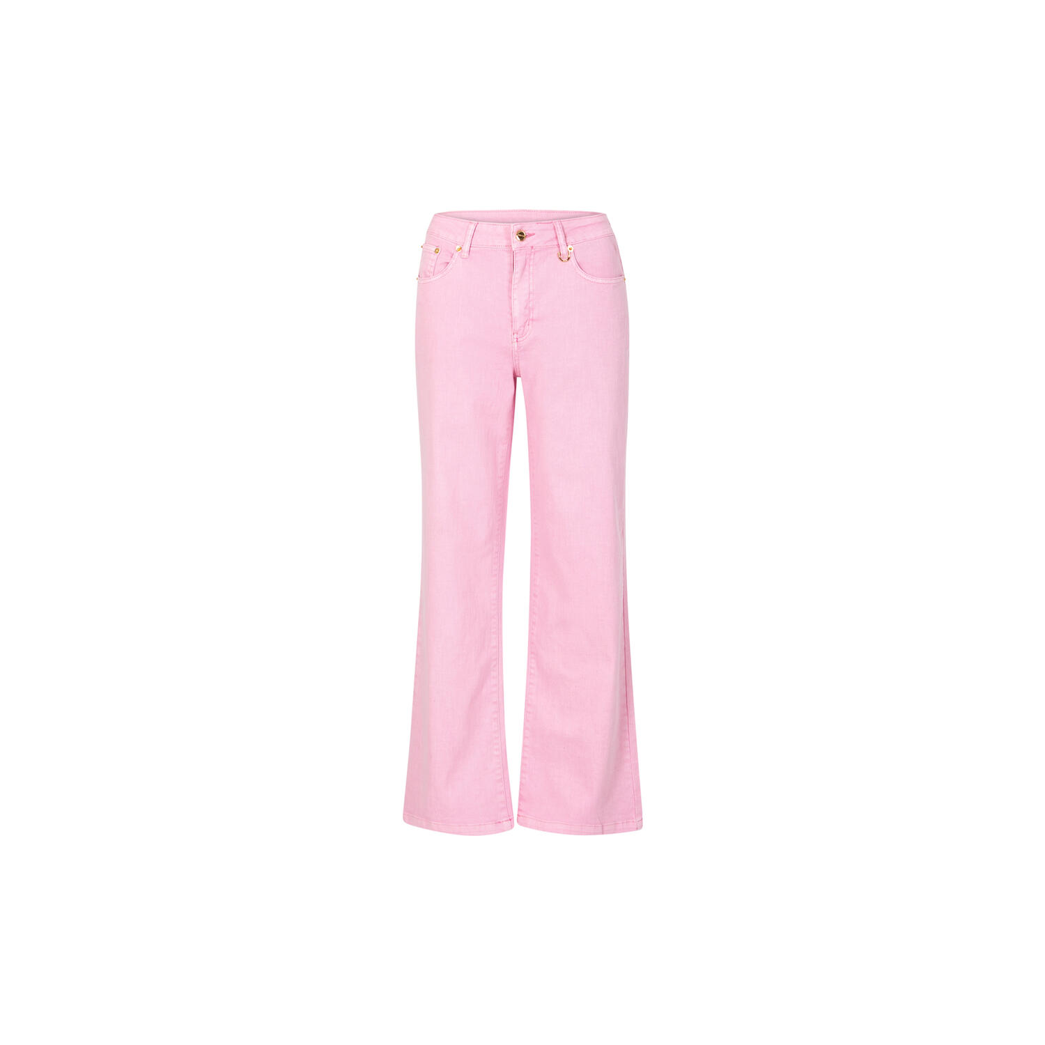 Jeans in pink denim, bon bon pink