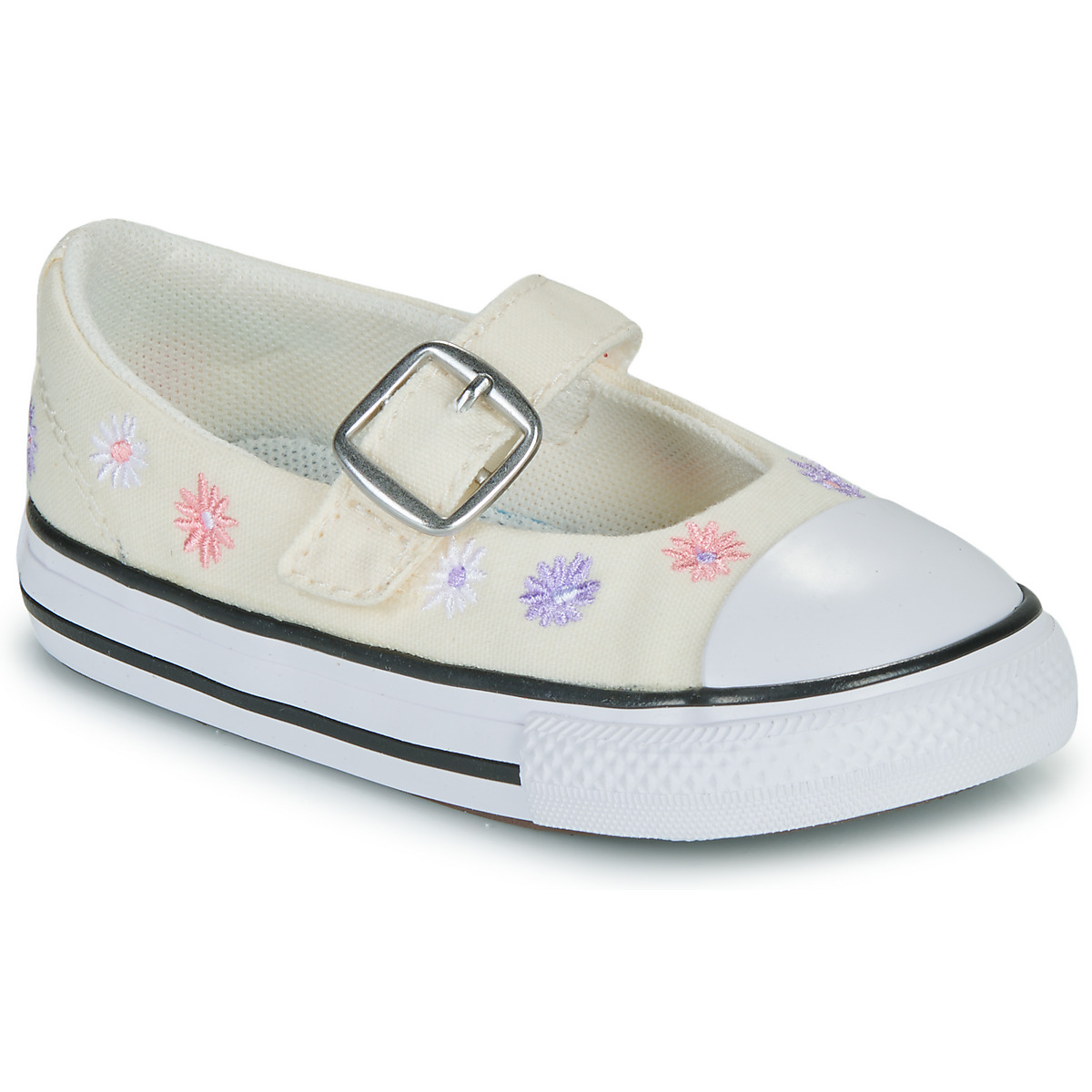 Converse - CHUCK TAYLOR ALL STAR DAINTY MARY JANE FLORAL EASY ON - Beige