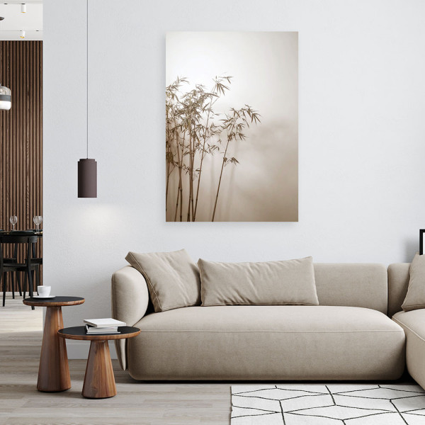 Obraz do salonu kuchni biura, Trawa pampasowa rośliny 20x30