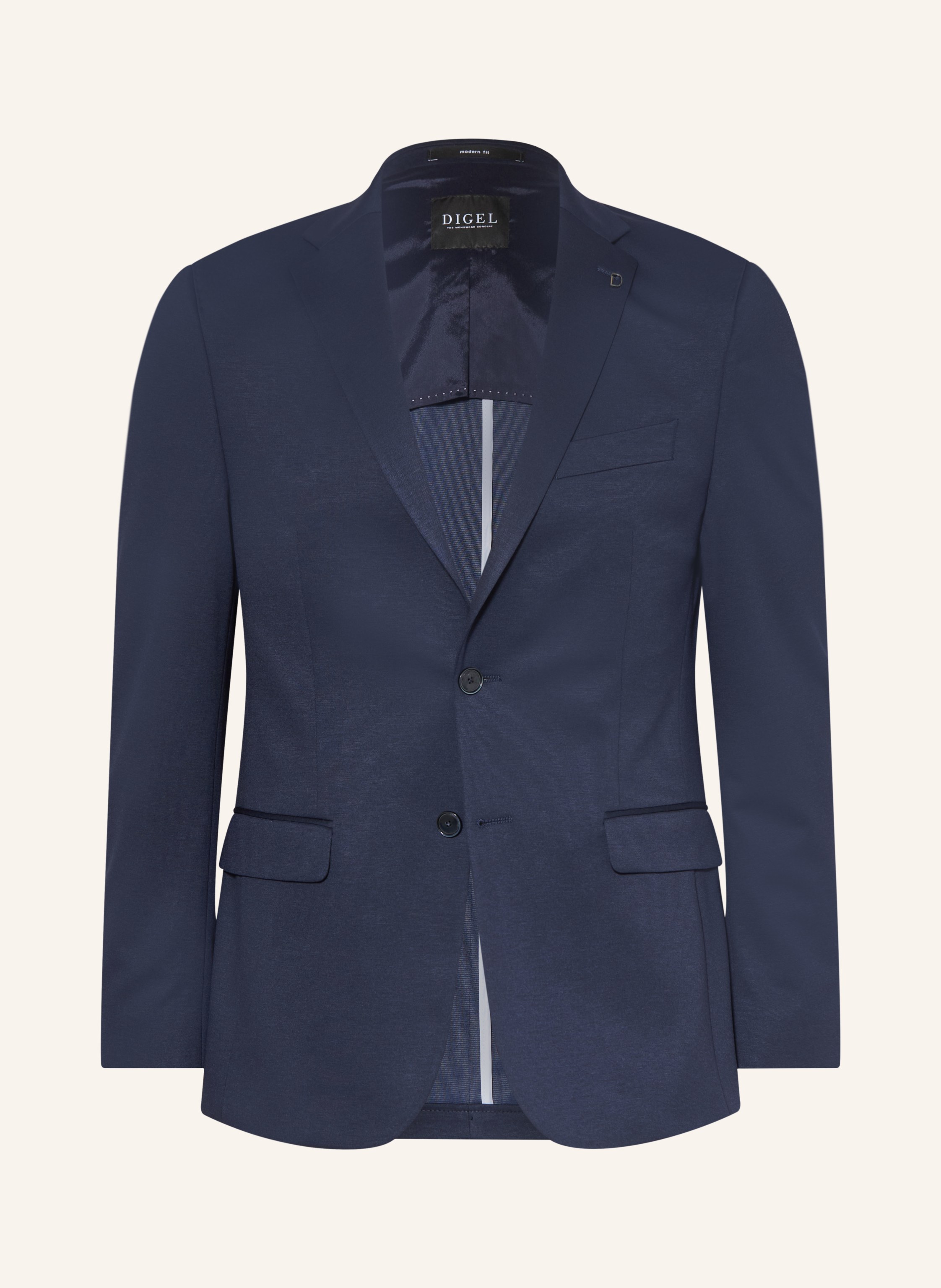 DIGEL Anzugsakko EDOARDO Modern Fit aus Jersey
